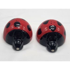 Ladybug Salt and Pepper Shakers Magnetic